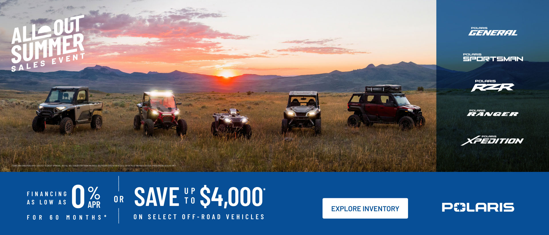Get Ready To Ride Sales Event RZR